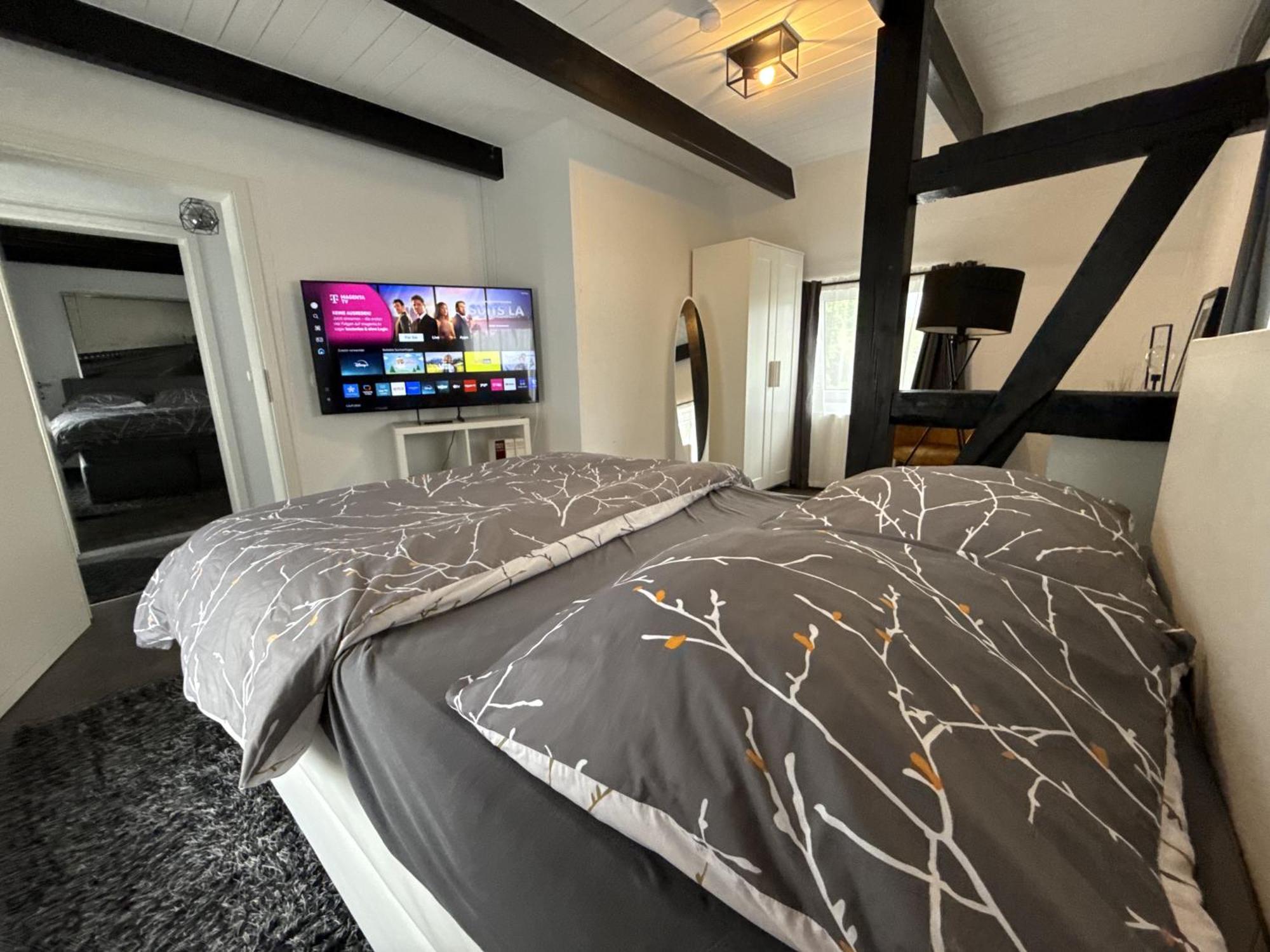 Fachwerkhaus Mit 2 Getrennten Schlafzimmern, Wohnzimmer Und Kueche Bückeburg Exteriör bild